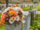 Why are flowers essential during funerals?